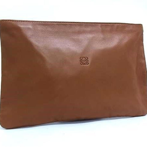 Flamenco Knot Clutch Leather Medium