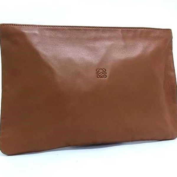 Flamenco Knot Clutch Leather Medium