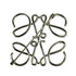 Anagram Brooch Metal Silver