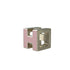 Cage D'H Pendant Necklace Metal Pink and Silver