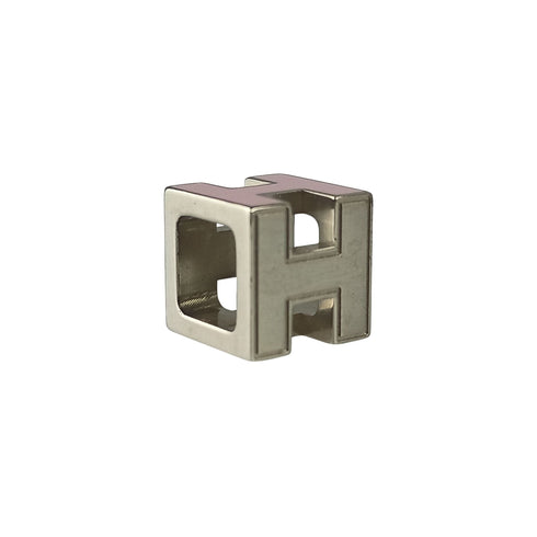 Cage D'H Pendant Necklace Metal Pink and Silver