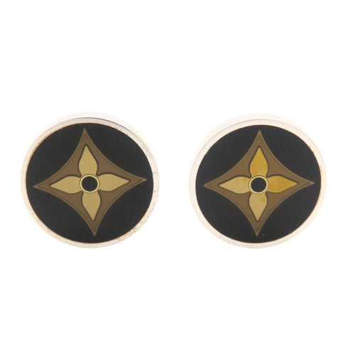 Bouton de Manchette Fleur Cufflinks Sterling Silver Bracelet