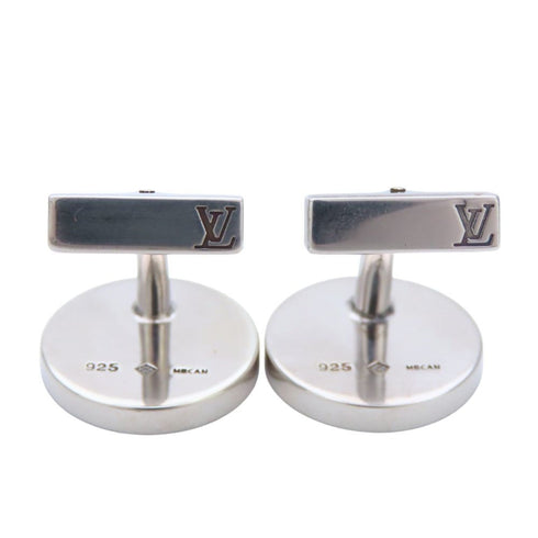 Bouton de Manchette Fleur Cufflinks Sterling Silver Bracelet