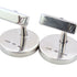 Bouton de Manchette Fleur Cufflinks Sterling Silver Bracelet