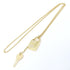 Cadena Pendant Necklace 18K Yellow Gold with Diamond