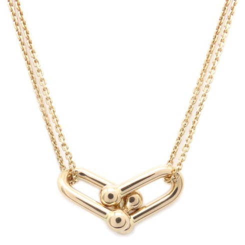Hardware Pendant Necklace 18K Rose Gold Large
