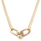 Hardware Pendant Necklace 18K Rose Gold Large