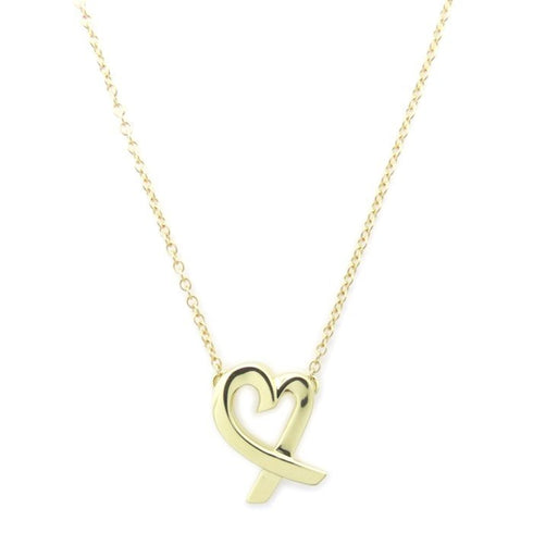 Paloma Picasso Pendant Necklace 18K Yellow Gold