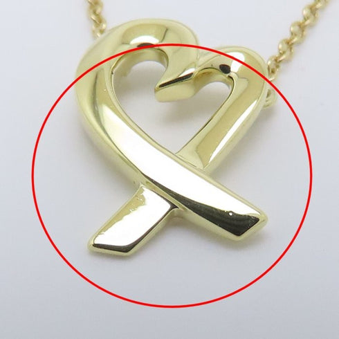 Paloma Picasso Pendant Necklace 18K Yellow Gold