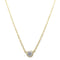 Elsa Peretti Diamonds By The Yard Pendant Necklace 18K Yellow Gold and Diamond