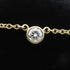 Elsa Peretti Diamonds By The Yard Pendant Necklace 18K Yellow Gold and Diamond