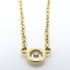 Elsa Peretti Diamonds By The Yard Pendant Necklace 18K Yellow Gold and Diamond