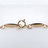 Open Heart Pendant Necklace 18K Rose Gold 10mm