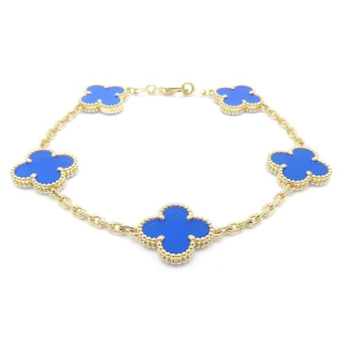 Vintage Alhambra Bracelet 18K Yellow Gold