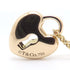 Heart Lock Pendant Necklace 18K Rose Gold