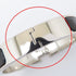 Click H Bracelet Black and Silver Plated