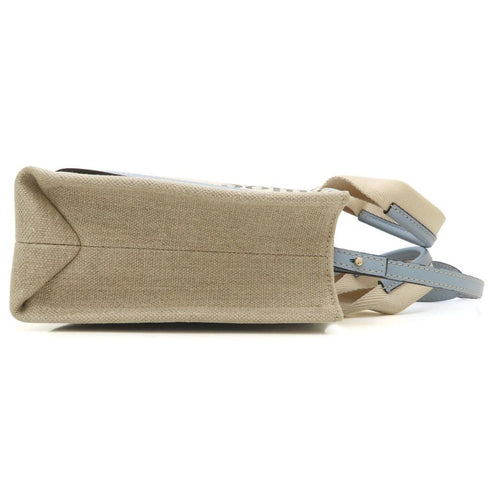 Woody Convertible Tote Canvas with Leather Small