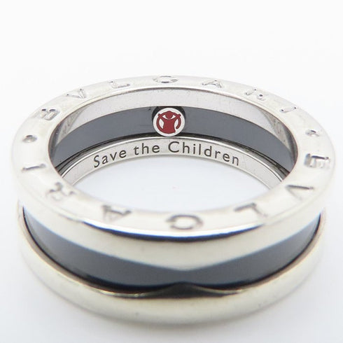 B.Zero1 Ring Sterling Silver and Ceramic