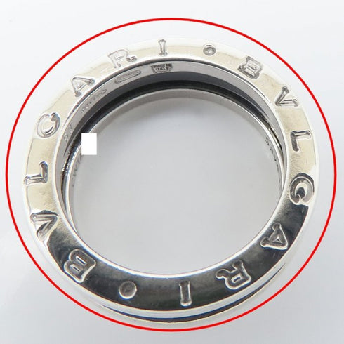 B.Zero1 Ring Sterling Silver and Ceramic