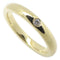 Band Ring 18K Yellow Gold with Diamond