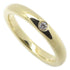 Band Ring 18K Yellow Gold with Diamond