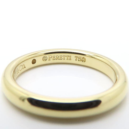 Band Ring 18K Yellow Gold with Diamond