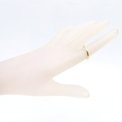 Band Ring 18K Yellow Gold with Diamond