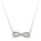 Infinity Pendant Necklace Sterling Silver