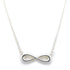 Infinity Pendant Necklace Sterling Silver