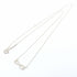 Infinity Pendant Necklace Sterling Silver