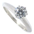 Solitaire Ring Platinum with Diamond