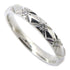 Matelasse Ring Platinum with Diamond