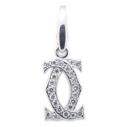 Pendant Necklace 18K White Gold with Diamond