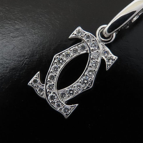 Pendant Necklace 18K White Gold with Diamond