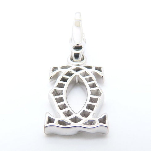 Pendant Necklace 18K White Gold with Diamond