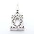 Pendant Necklace 18K White Gold with Diamond