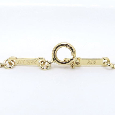 Open Heart Pendant Necklace 18K Yellow Gold 13.3mm