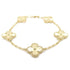 Vintage Alhambra Bracelet 18K Yellow Gold