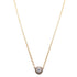 Pendant Necklace Rose Gold Mini with Diamond