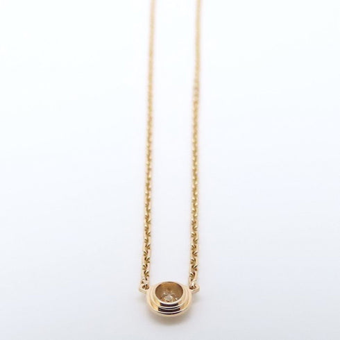 Pendant Necklace Rose Gold Mini with Diamond