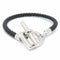 Etrier Bracelet Swift Leather Black