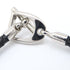 Etrier Bracelet Swift Leather Black