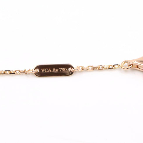 Vintage Alhambra Pendant Necklace 18K Rose Gold