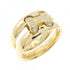 Olympe Ring 18K Yellow Gold and Diamond