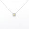 Soleste Pendant Necklace Platinum and 18K Yellow Gold