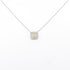Soleste Pendant Necklace Platinum and 18K Yellow Gold