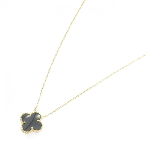 Vintage Alhambra Pendant Necklace 18K Yellow Gold