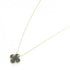 Vintage Alhambra Pendant Necklace 18K Yellow Gold