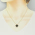 Vintage Alhambra Pendant Necklace 18K Yellow Gold