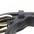 Swift Leather Bracelet Black and Blue Indigo